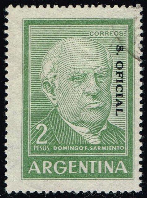 Argentina #O121 Domingo Sarmiento; Used (0.25)