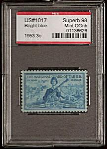 * #1017 - National Guard * PSE Graded Superb 98 MNH