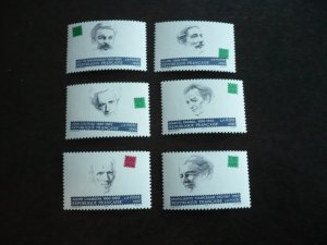 Stamps - France - Scott# B649-B654 - Mint Never Hinged Set of 6 Stamps