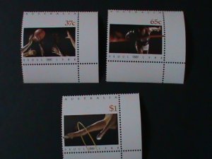 ​AUSTRALIA-1988 SC#1091-3  SUMMER OLYMPIC GAMES SEOUL'88 -MNH VF-LAST ONE