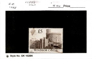 Great Britain, Postage Stamp, #1233 Used, 1988 Castles (AB)