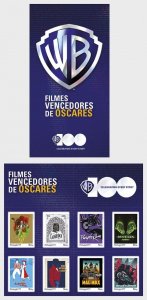 Portugal 2023 Oscar-winning films Warner Brothers set of 8 stamps in booklet MNH