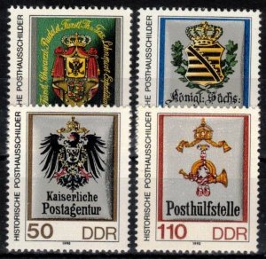 Germany - DDR - Scott 2794-2797 MNH