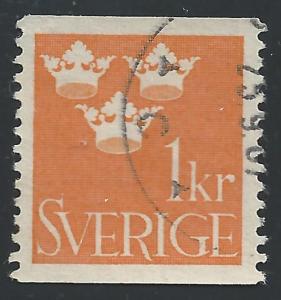 Sweden #285 1k Three Crowns