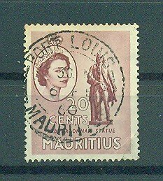 Mauritius sc# 257 used cat value $.25