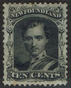 NEWFOUNDLAND 1865 PRINCE CONSORT 10C