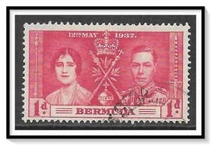 Bermuda #115 Coronation Issue Used