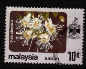 Malaysia Sabah Scott 35 Used stamp wmk 378