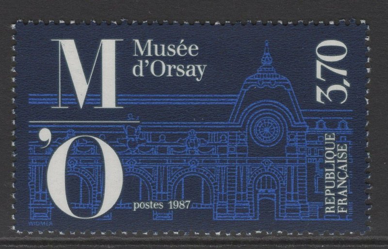 FRANCE SG2747 1986 QUAI DORSAY MUSEUM MNH