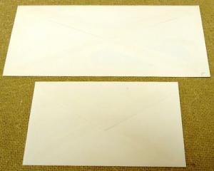 U553 5c U.S. Postage Envelope Lot of 2