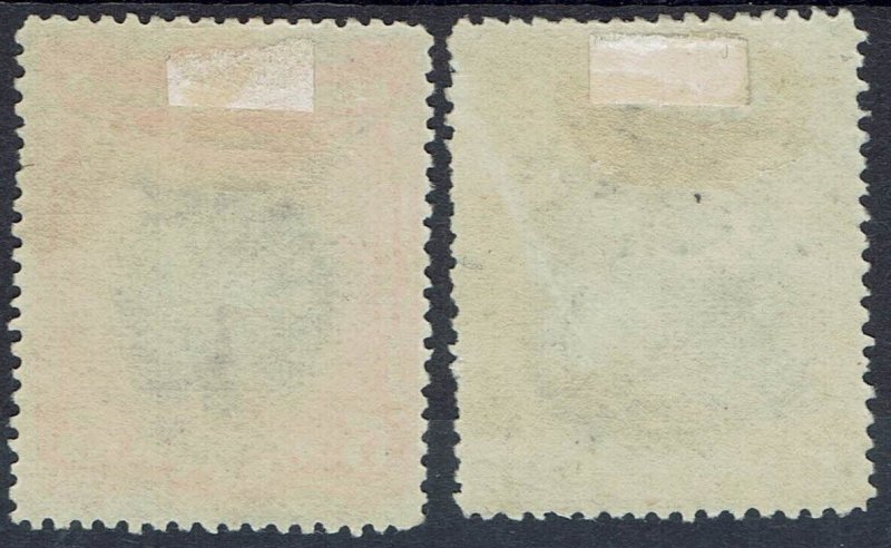 NORTH BORNEO 1894 PICTORIAL 5C AND 6C