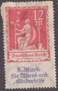 Germany B4 1923 MH