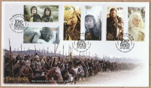 New Zealand 2003 The Lord of the Rings The Return of The King FDC