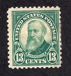 622 Mint,OG,HR... SCV $9.00