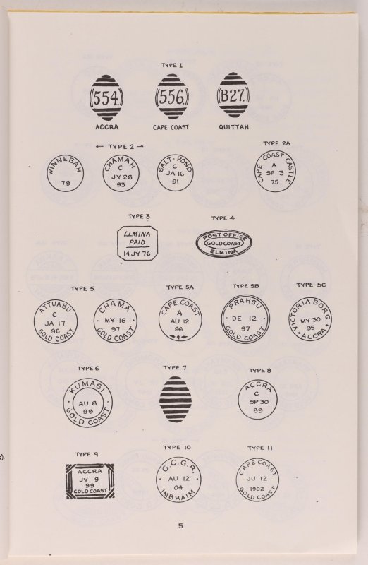 LITERATURE Gold Coast The Post Offices/Agencies & Their Cancellations. 1875-1957 