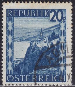 Austria 464 Lake Constance 20g 1946