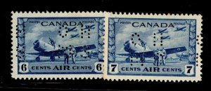 Canada #C7-8V  Single (Complete Set)