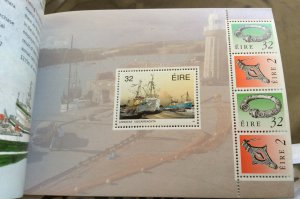 Ireland 1991,Maritime Fishing Fleet Booklet,Sc # 844-47a,845ab,844-45b,847a,VF! 