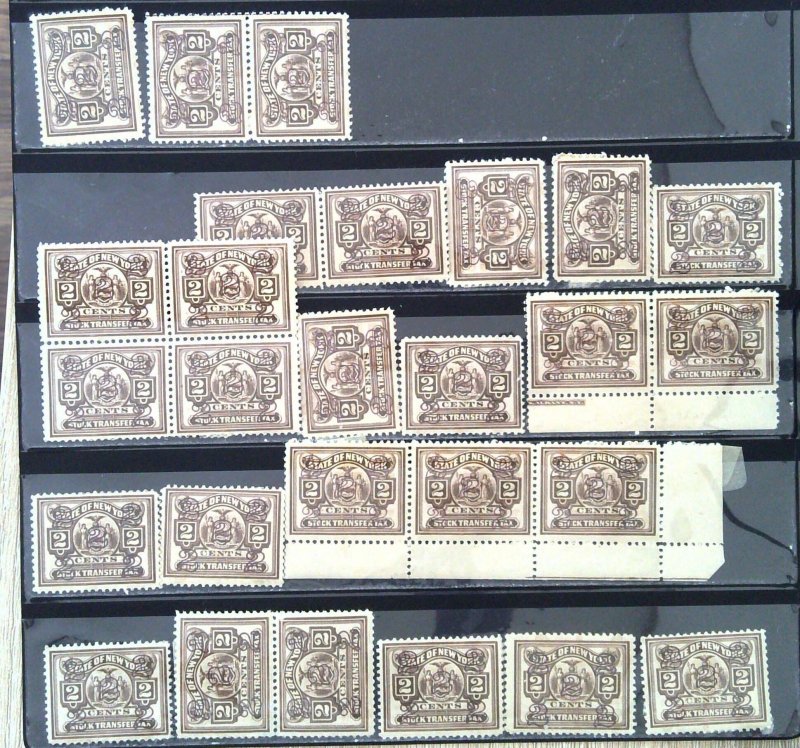 state-of-new-york-stock-transfer-tax-stamps-lot-united-states