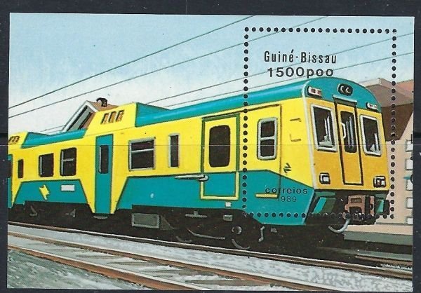 Guinea Bissau 802 MNH 1989 Train