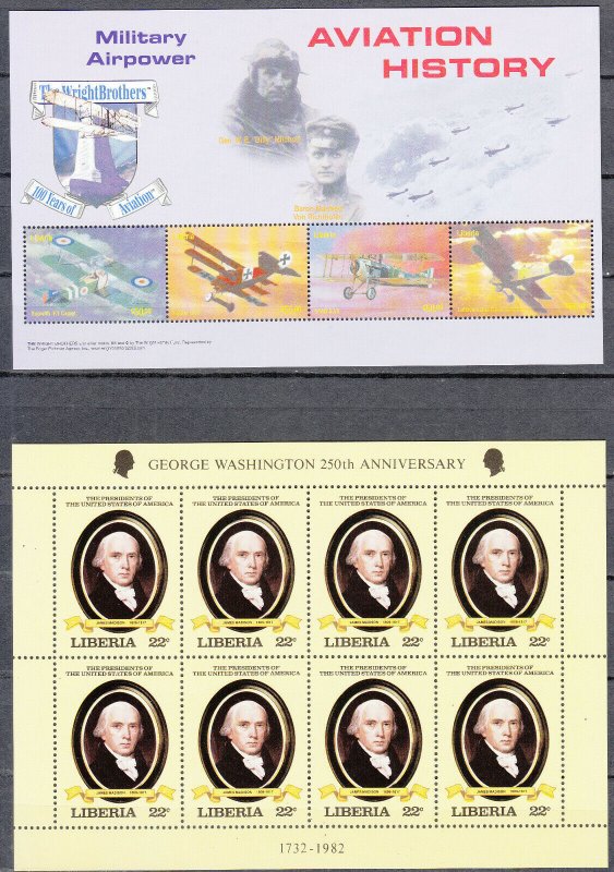 Liberia - small stamp lot-1 - MNH (7463)