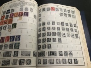 STATESMAN DELUXE STAMP ALBUM Lots Of Nice Stamps Might Find Some Gems