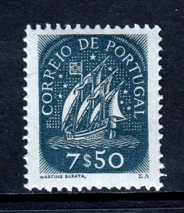 PORTUGAL — SCOTT 710 — 1948 7.50e SHIP — MNH — SCV $42
