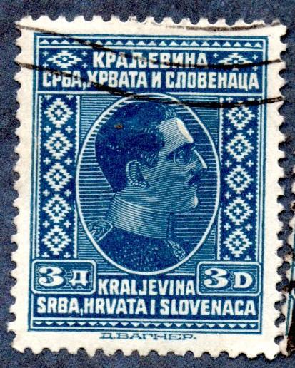 Yugoslavia Scott #45 3d King Alexander (1926) Used