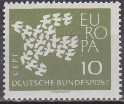 Germany #844 MNH F-VF  (ST1304)  