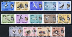 ASCENSION IS - 1963 - Birds Definitives - Perf 14v Set - Mint Never Hinged
