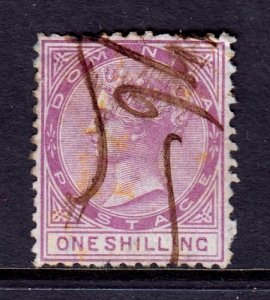 Dominica - Scott #3 - Used - Perf tear UL, revenue cancel