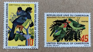 Cameroun 1972 Birds, MNH. Scott 554-555, CV $5.50