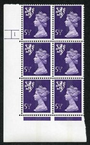 S-HFD5.5B 5.5p Violet Scotland Harrison CB Cyl 1 No Dot p19 FCP/PVAD U/M