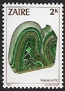 Zaire - # 1102 - Malachite - MNH