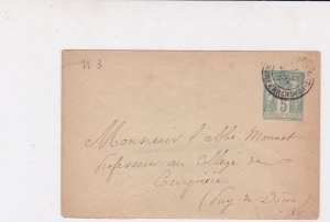 France 1891 19th Century Military Correspondance Stamp Cover Ref 31278