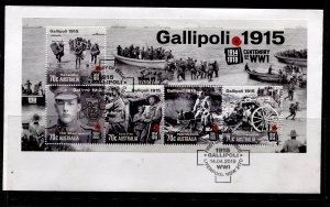 Australia #FDC Gallipoli Centenary
