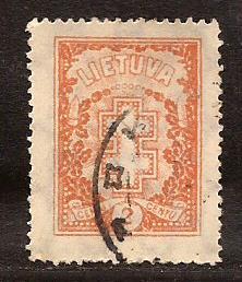 Lithuania  #  233  used