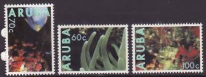 Aruba-Sc#56-8- id5-unused NH set-Marine Life-1990-