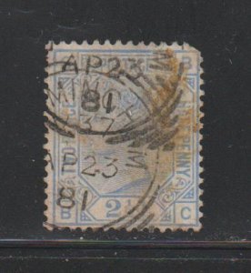 Great Britain SC  82 Used Plate 21 Position CB