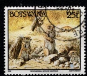 Botswana - #526 Wild Animals - Ground Squirrels - Used