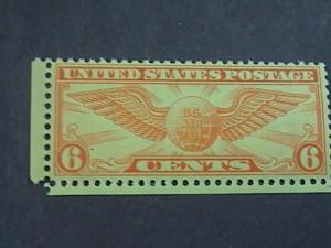 U.S.# C19-MINT/NEVER HINGED----DULL ORANGE----AIR-MAIL----GLOBE & WINGS---1934