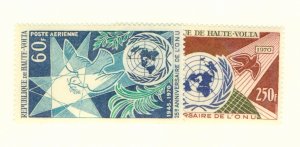 BURKINA FASO C84-85 MNH CV $3.75 BIN $2.00