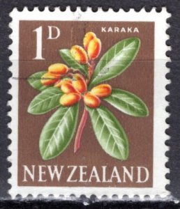New Zealand: 1960: Sc. #: 334, Used Single Stamp
