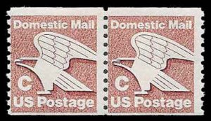 PCBstamps  US #1947 Coil Pair (40c)(2x20c)C & Eagle, MNH, (11)