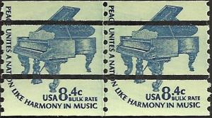 # 1615Cd MINT NEVER HINGED DULL GUM PRE-CANCELED PIANO