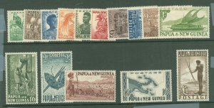 Papua New Guinea #122-136  Single (Complete Set)