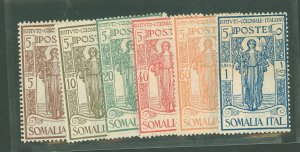 Somalia (Italian Somaliland) #B11-B16 Unused Single (Complete Set)