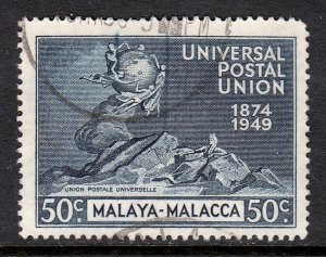 Malaya (Malacca) - Scott #21 - Used - SCV $5.50