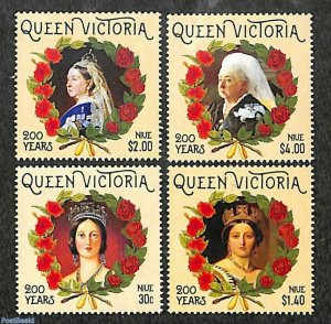 2019  NIUE  QUEEN VICTORIA SET UNMOUNTED MINT 