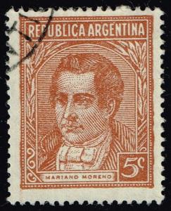 Argentina #427 Mariano Moreno; Used (0.25)